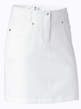 Daily Sports Lyric White Golf Skort 20" Quick Dry Stretch Women's 10 12